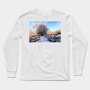 River Bridge, Nantwich Long Sleeve T-Shirt